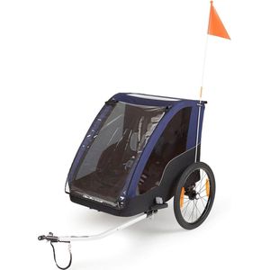 Polisport Kidcar - Fietskar - Unisex - Grijs;Blauw - 20