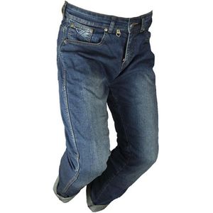 By city-motorbroek-heren-jeans-spijkerbroek-tejano stone-donkerblauw-stretch-protectie-CE gecertificeerd-kevlar-40-XXXL