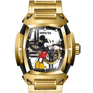 Invicta Disney - Mickey Mouse 44075 Mechanisch Herenhorloge - 53mm