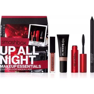 SMASHBOX 4-Pc. Up All Night Makeup Essentials Set Eyeliner, Mascara, Liquid Lipstick, Cream Shadow