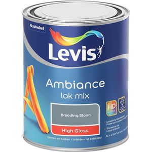 Levis Ambiance Lak High Gloss Mix - Brooding Storm - 1L