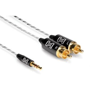 Hosa IMR-006, Drive Stereo Breakout Cable, 3.5 mm TRS to Dual RCA, 6 ft/1.8mtr
