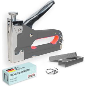 Professionele Nietmachine en Tackerpistool Set voor Hout en Stof met 200 Nietjes