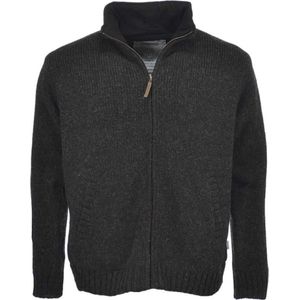 Pure Wool Herenvest MNL-1703 Antraciet - antraciet - 2XL