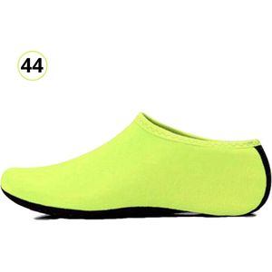 Livano Waterschoenen Voor Kinderen & Volwassenen - Aqua Shoes - Aquaschoenen - Afzwemschoenen - Zwemles Schoenen - Neon Groen - Maat 42