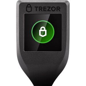 Trezor T - Hardware Wallet - Wallet voor Bitcoin, Ethereum en vele andere crypto - Zwart