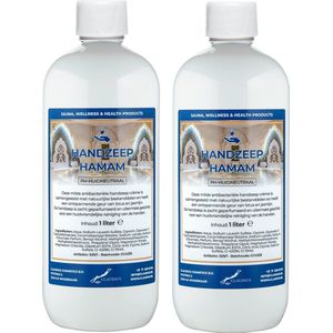 Handzeep Hamam 1 liter - set van 2 stuks