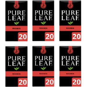 Pure Leaf Thee Rooibos biologisch, doosje 6X20 zakjes