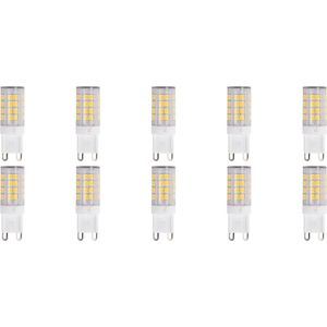 LED Lamp 10 Pack - Igia - G9 Fitting - 3.5W - Helder/Koud Wit 6500K | Vervangt 30W