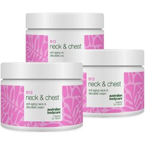 B12 Crème voor Hals en Decolleté – Vermindert rimpels — B12 Hals- en Decolletécrème hydrateert, verstevigt en vermindert rimpels. Voor een gladde, jeugdige huid.