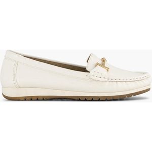 easy street Witte comfort loafer sierketting - Maat 41