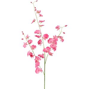 Viv! Home Luxuries Orchidee - kunstbloem - fuchsia roze - 80cm