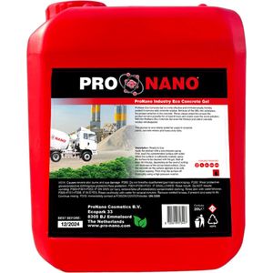 ProNano | Pro Nano ECO Concrete Gel 20l | Ready to use | Voor het reinigen van extreme beton of cement vervuiling | Uniek internationaal product |  Milieu vriendelijk | Toelaatbaar op iedere werkplaats | Biologisch afbreekbaar |