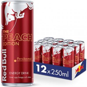 Red Bull - Peach Edition - 250ml - 12 Pack