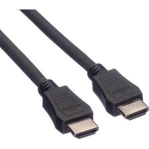 HDMI kabel - versie 1.4 (4K 30Hz) - halogeenvrij (LSZH) en UL gecertificeerd / zwart - 15 meter