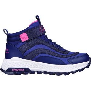 Skechers Fuse Tread - Wild Adventure Meisjes Sneakers - Donkerblauw - Maat 31