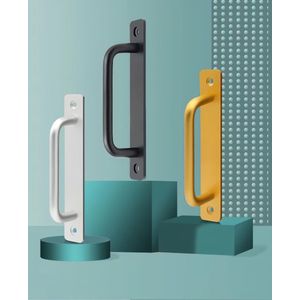 Stijlvolle en Deurgrepen Set voor Schuifdeuren en Kastdeuren - 148 mm Zwart