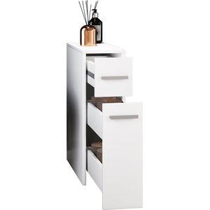 VCM - Zalo - Badkamermeubel - Hout - 2 Lades - Smal en Diep