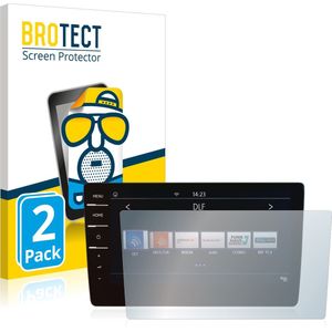 BROTECT - Screenprotector voor Volkswagen Arteon Shooting Brake TDI 2020 Discover Pro 9.2"" 2020 - Folie Beschermfolie matte (2 Stuks)