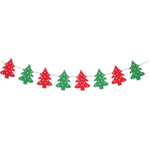 Merry Christmas Slinger Kerstversiering Binnen Kerst Slingers Versiering Vlaggenlijn Kerst Ballon Decoratie – 200 cm