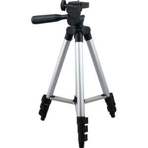 Statief Smartphone Camera Statief Universeel - Statief Voor Camera Smartphone Tripod - Zilver