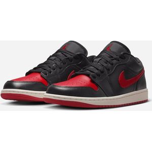 Nike Air Jordan 1 Low ""Bred/Sail"" - Maat: 36