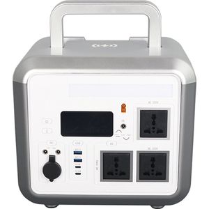 Draagbare Powerstation - Powerbank 600W Power Station 600-1000W-Grijs