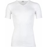 Beeren T-Shirt - V- Hals - Wit - Extra Lang - XXL