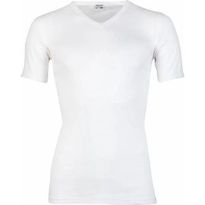 Beeren T-Shirt - V- Hals - Wit - Extra Lang - L