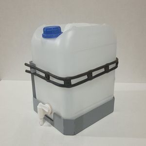 jerrycan met tapkraan en montage beugel