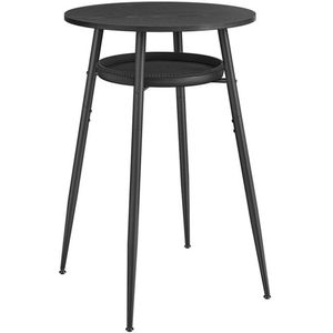 FURNIBELLA- Mid-Century Moderne Bartafel met Opbergruimte – EKHO Collectie, Elegantie en Praktisch Design