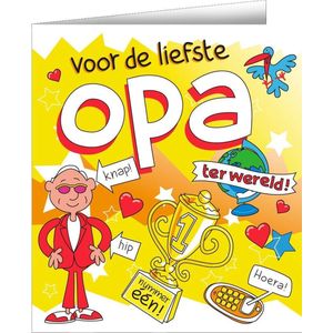 Wenskaarten - Opa cartoon