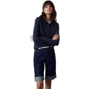 Trendyol Marineblauwe Wollen Gebreide Trui Met Polohals Twoaw25Kz00025