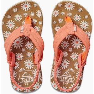 Reef Little Ahi Daisy Meisjes Slippers - Zand/Roze - Maat 24