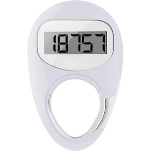 Stappenteller broekzak - Stappenteller met Clip en Draagkoord - Stappenteller clip - USB Opladen - Activity Tracker - Pedometer - Groot Scherm - Broekzak - Stappentellers – 3D Sensor – Volledige Privacy – Clip – Dames – Mannen - Kinderen - Nijmeegse