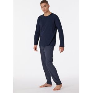 Schiesser Pyjama lange - Casual Essentials Heren Pyjamaset - Maat S