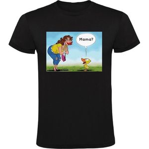 Duckface Heren T-shirt - eend - opgespoten lippen - mama - grappig
