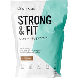 FITSHE - Pure Whey Proteine Poeder – Rich Chocolate - Eiwitshakes
