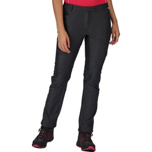 Regatta Outdoorbroek Highton Stretch Dames Polyamide Grijs Mt 34