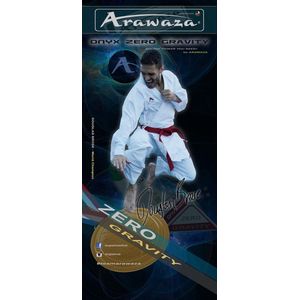 Kumite-karatepak Onyx Zero Gravity (wit) Arawaza | WKF (Maat: 165)