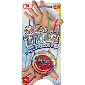 ZTRINGZ Regenboog Touw Glitter - Vingertouw