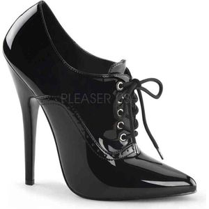 Devious - DOMINA-460 Hoge hakken - Paaldans schoenen - 37 Shoes - Zwart