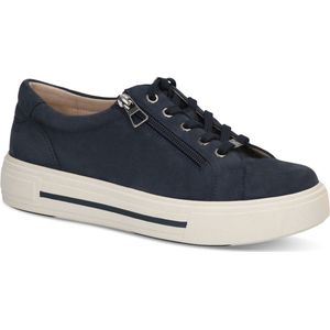 CAPRICE 9-23351-43 857 veter/rits blauw maat 4.5/37.5