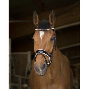 Norton Hoofdstel Bella Black/White - Cob