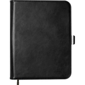 Orbitkey | Compendium A5 | Notebook | Echt leder | Leer | schrijfmap | A5 | Zwart