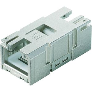 Telegärtner 100007533 STX V1 RJ45-koppelingselement Cat.6 100007533 Koppeling, recht Aantal polen: 8P8C 1 stuk(s)