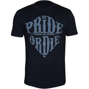 Pride or Die T-shirt Reckless Paisley Zwart maat S