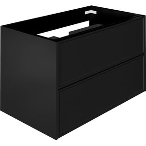 Allibert Finn Wastafelonderbouw 80cm Mat Zwart