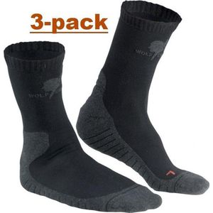 Wolf Camper Moccasin zomersok 3-pack 37-39