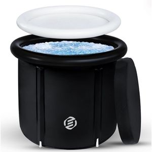 Equivera IJsbad - Ice Bath - Zitbad - Dompelbad - Buitenbad - Bath Bucket - Draagbaar - Geschikt voor Wim Hof Methode